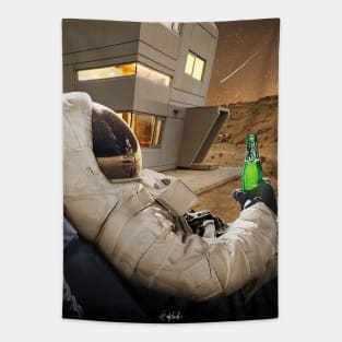 Chill on Mars Tapestry