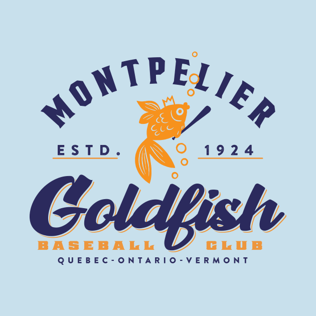 Montpelier Goldfish by MindsparkCreative