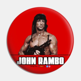 John Rambo2 Pin