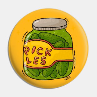 Pickle Jar Pin