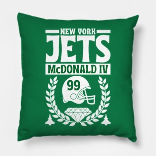 New York Jets McDonald Iv 99 American Football Edition 2 Pillow