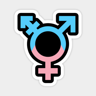 Trans Symbol Magnet