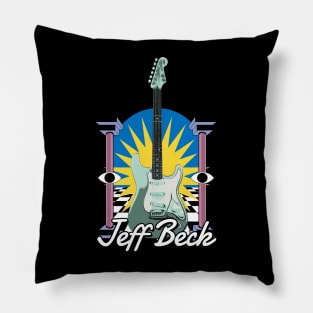 Guitar Jeff Retro Pillow