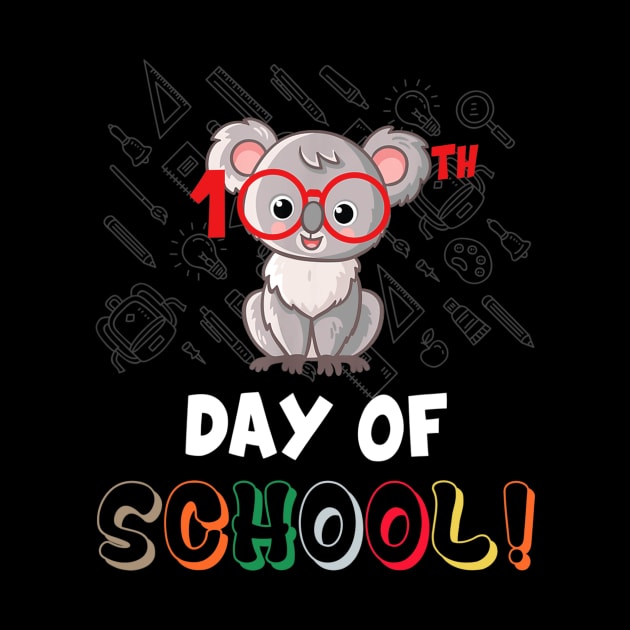 100 Days Of School Gift Koala Happy 100th Days Of School by Manonee