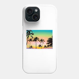 Neon Palm Sky Phone Case