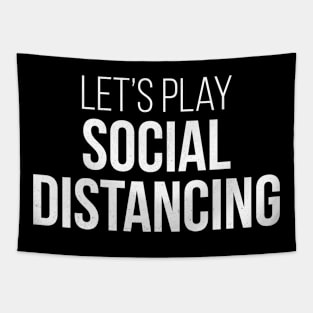 Let's Play Social Distancing Tapestry