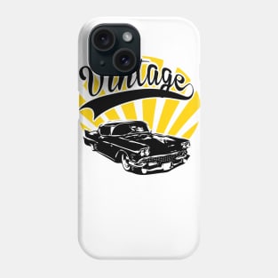 Classic Cars Retro Design Phone Case