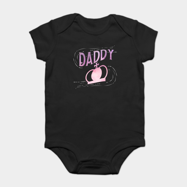 dad and baby girl matching onesie