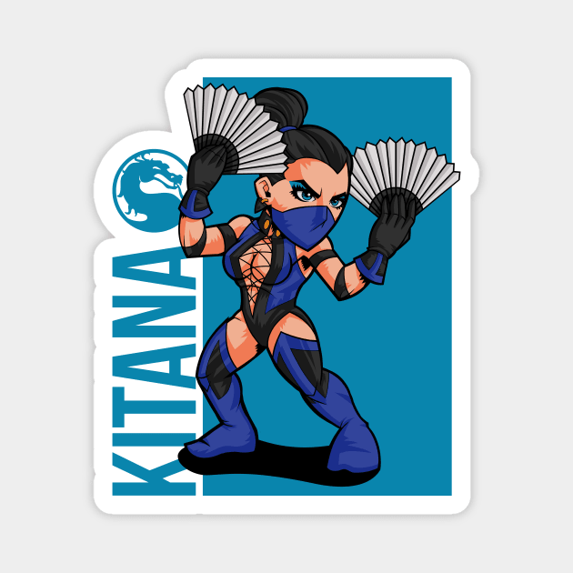 Kitana Magnet by Carlos Filho