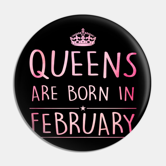 Queens Are Born In February Pin by super soul