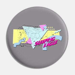 Sleeping Eagle Pin