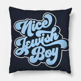 Nice Jewish Boy Retro Pillow