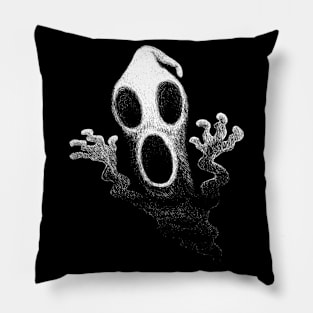 Moaning Ghost - Blanc Pillow