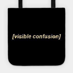 Subtitles - Visible Confusion - Subbing Tote