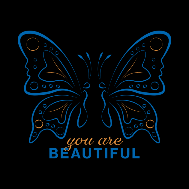 You Are Beautiful Butterfly by iamKaye