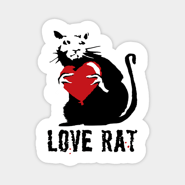 Love Rat Magnet by Brubarell