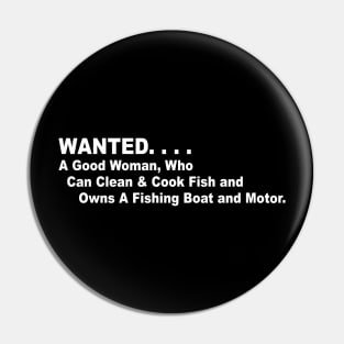 Wanted... Pin