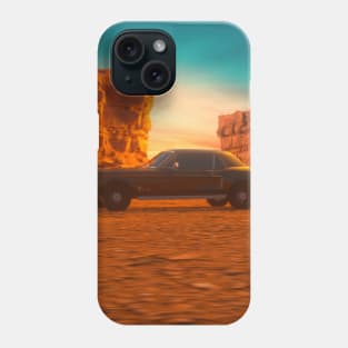 Travelling in the desert Phone Case
