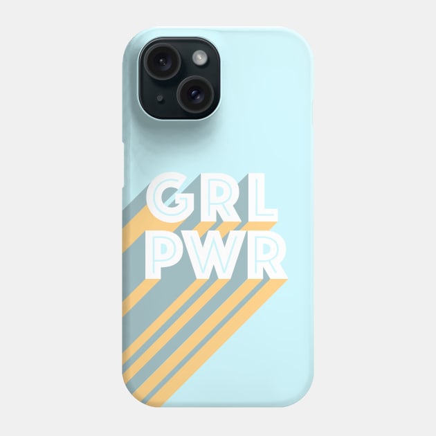 GRL PWR Phone Case by aye_artdg