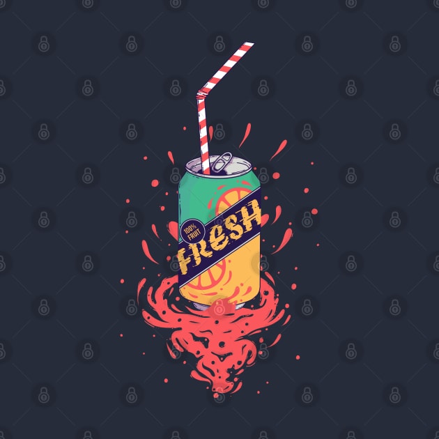 Orange soda by NathanRiccelle