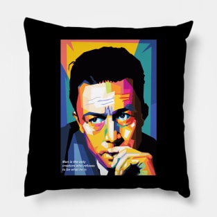 Albert Camus Pillow