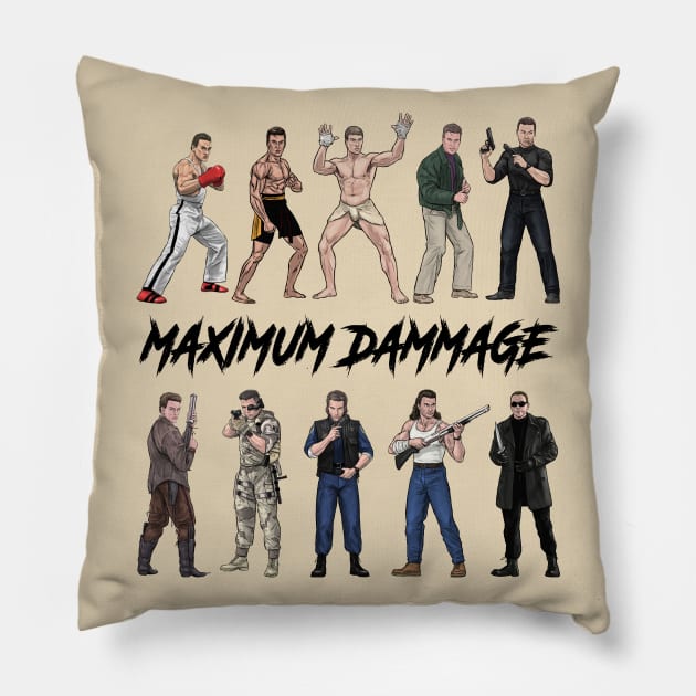 Maximum Dammage Pillow by PreservedDragons