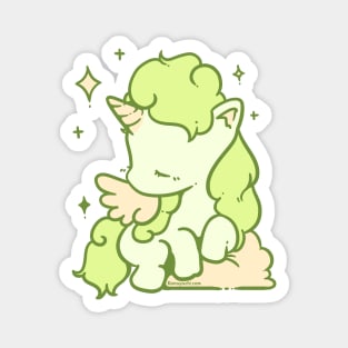 Soft Unicorn (Melon Green) Magnet