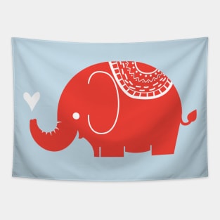 Elephant shirt Tapestry