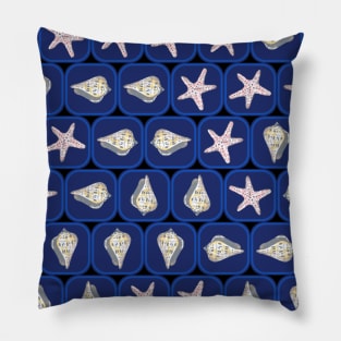 Seashells pattern Pillow