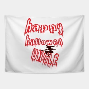 HAPPY HALLOWEEN UNCLE Tapestry