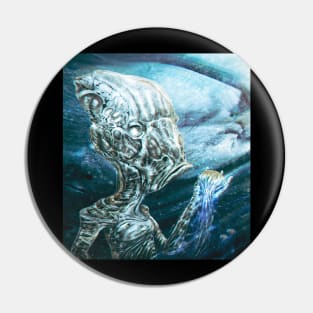 Jellyfish Hunter Pin