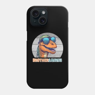 Brothersaurus T rex Dinosaur Brother Saurus Family Matching Phone Case