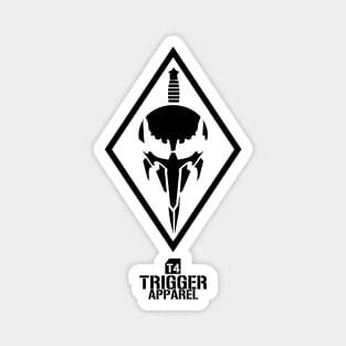 Trigger Knife Black Magnet