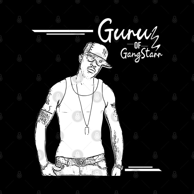Guru of Gang Starr by Degiab