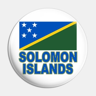 The Pride of the Solomon Islands - National Flag Design Pin