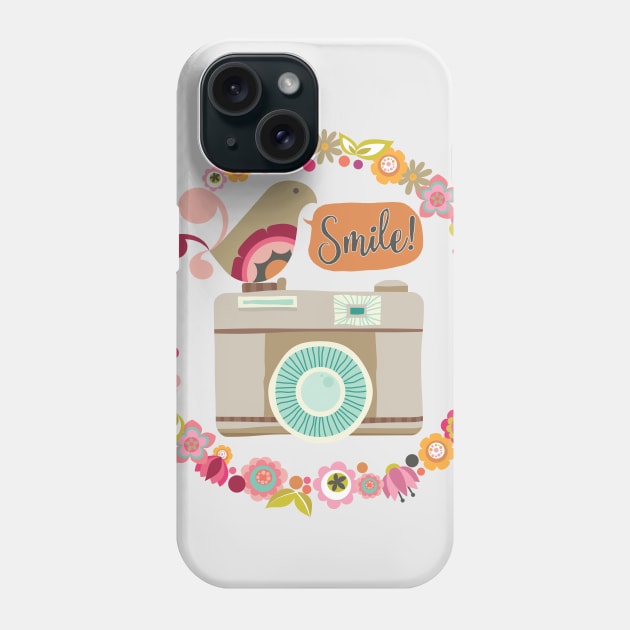 Smile Phone Case by Valentina Harper