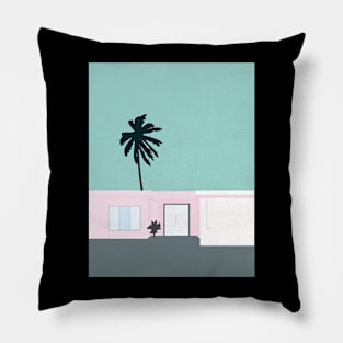 Retro Palm Springs Pillow