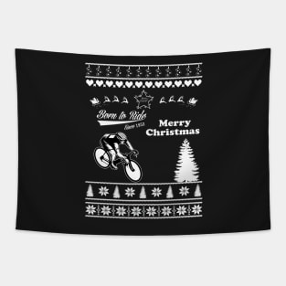 Merry Christmas RIDER Tapestry