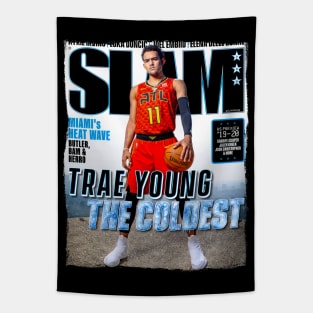 Trae Young SLAM Tapestry