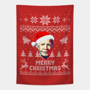 Eisenhower Merry Christmas Tapestry
