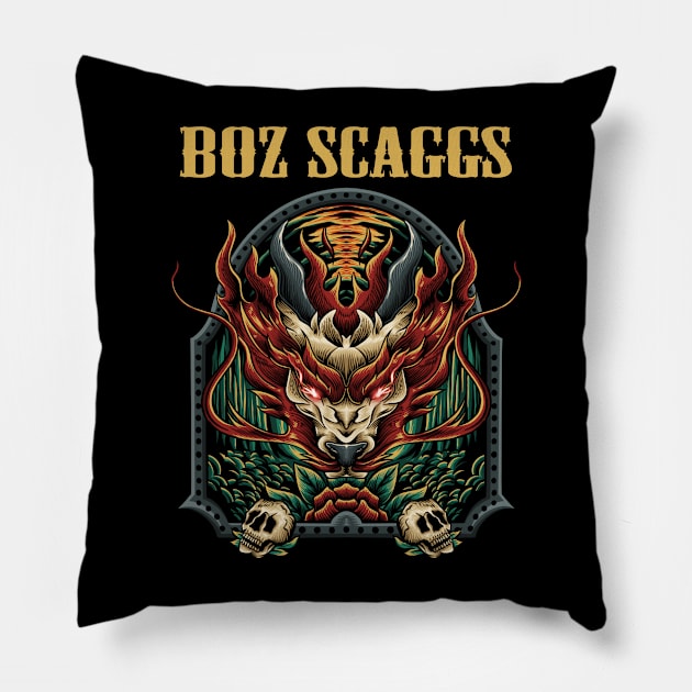 BOZ SCAGGS BAND Pillow by Bronze Archer