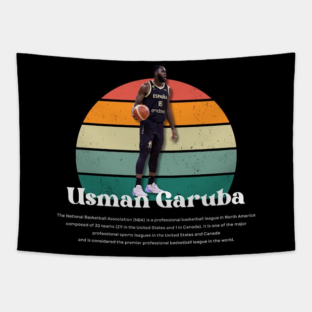 Usman Garuba Vinateg V1 Tapestry by Gojes Art