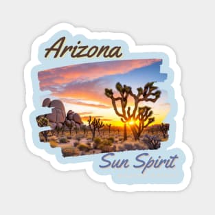 Arizona Sun Spirit Mojave Desert Series Magnet