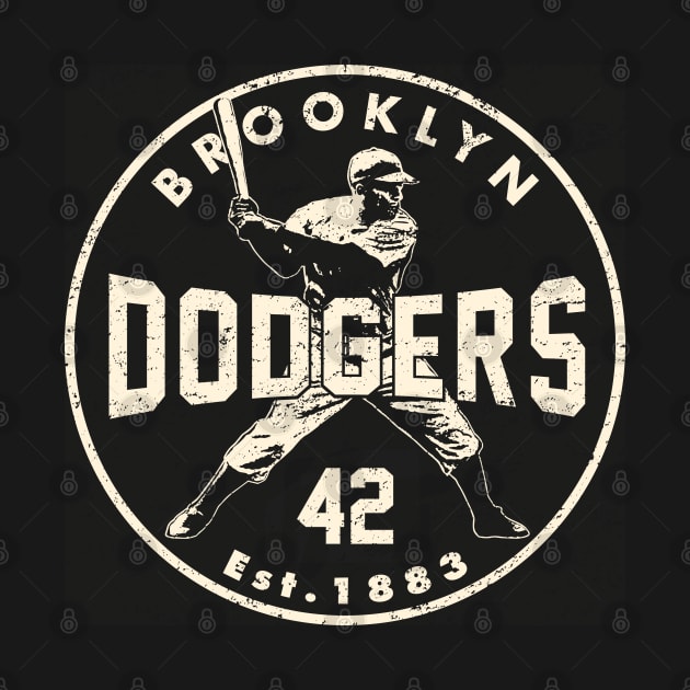 Jackie Robinson Dodgers 2 by Buck Tee by Buck Tee