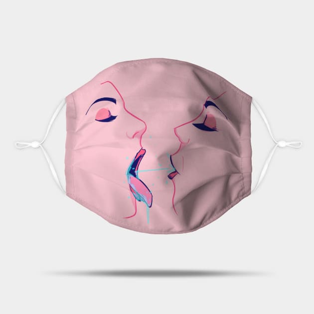 Spit - Lesbian - Mask | TeePublic