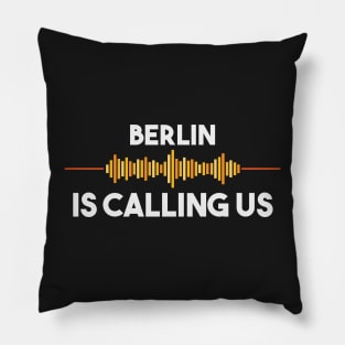 Berlin is Calling City Trip Gift Pillow