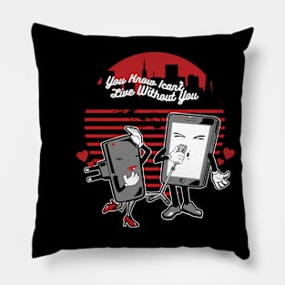 Funny Valentines Couples love Pillow
