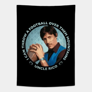 Uncle Rico - Football - Mountains - Blue Tapestry