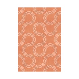 My Favorite Geometric Patterns No.32 - Coral T-Shirt