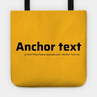 Anchor Text Tote